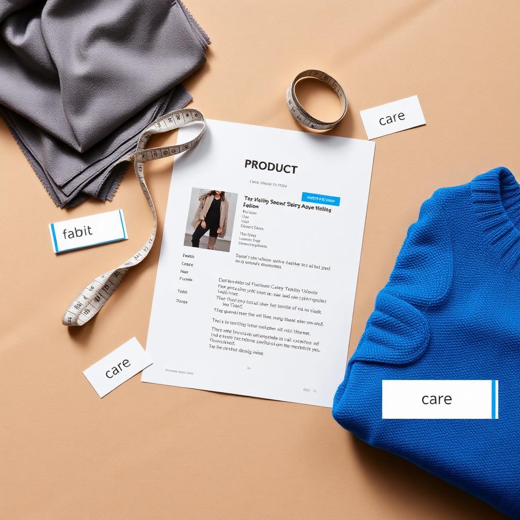 Fashion PDP Copywriting: Fit, Fabric, Care (2026)